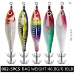 fishing hook 5 pieces