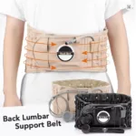 inflatable lumbar support belt