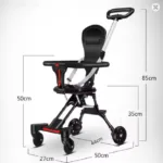 pushchair size of pram