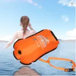 swim buoy with waist belt