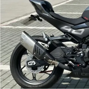 Akrapovic style exhaust