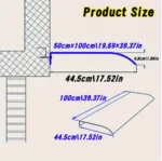 UV protection shade size