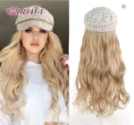 blonde long wavy wig