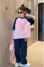 children's casual t-shirt suit
