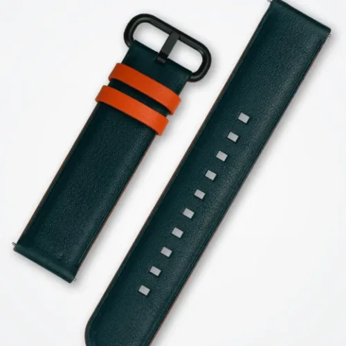 green and orange straps