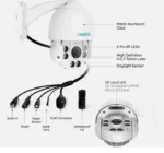 POE CCTV camera 4X optical zoom