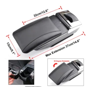 Size of driving comfort accessory Universal Car Armrest Box