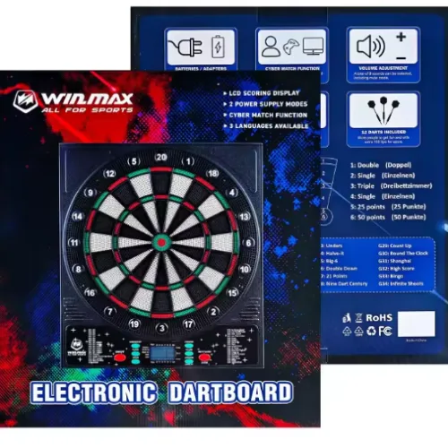 dart board with cabinet