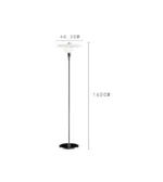designer floor lamp size