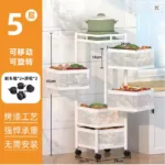 small storage cart creative kitchen rack