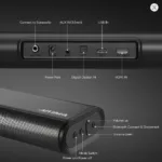 smart TV soundbar 2.1 channel