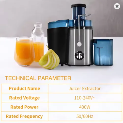 400W electric juicer
