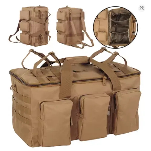 55L tactical duffel bag
