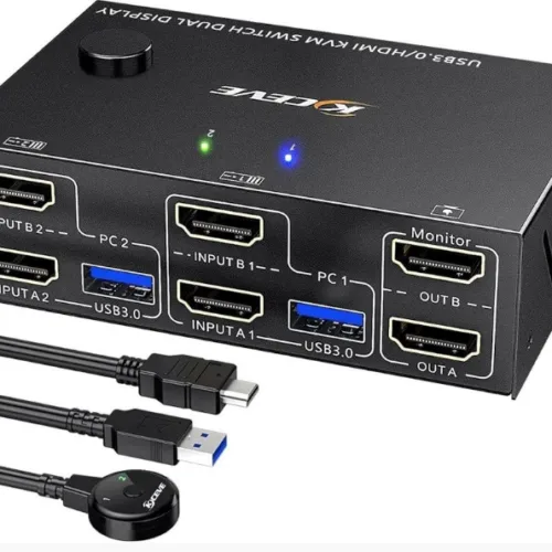 KVM Switch triple monitor