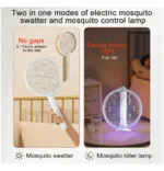 USB rechargeable bug zapper