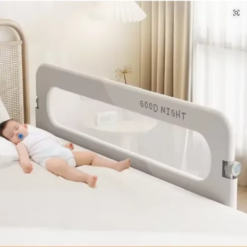 baby bed safety railing