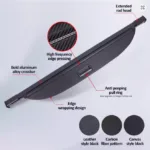 car trunk partition luggage cover