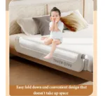 foldable baby bed safety railing