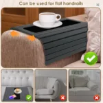 folding sofa tray