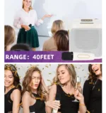 outdoor part speaker with 40 feet range