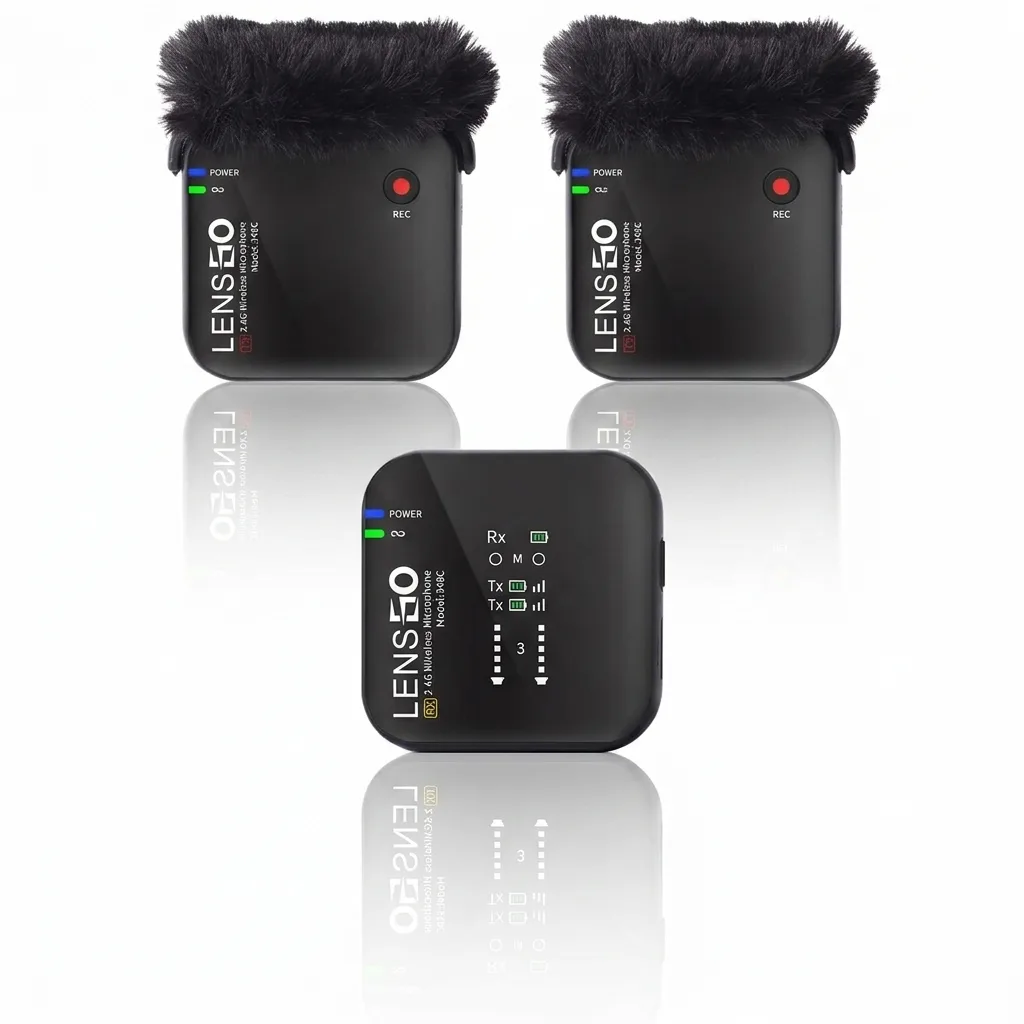 LENSGO 348C 2.4GHz Wireless Lavalier Mic Price in Pakistan LENSGO 348C 2.4GHz Wireless Lavalier Mic Price in Pakistan
