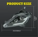 Raptor 250 headlight