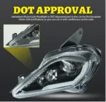 Yamaha Raptor 700 headlight