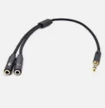 aux y cable stereo splitter