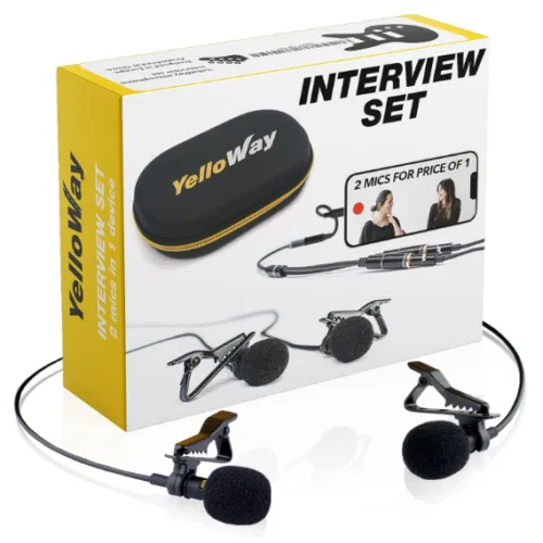 dual lavalier microphone