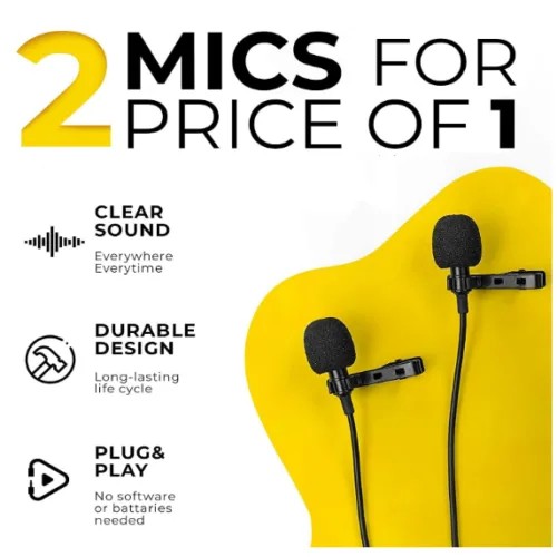 lavalier mic set