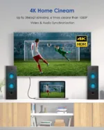 Silkland Mini DisplayPort to DisplayPort Cable 2m (4K@60Hz, 2K@144Hz), Monitor dispaly