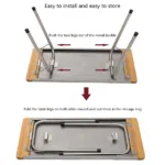 folding table