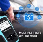 multiple test in one touch car battery analyzer