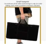 travel table with bag