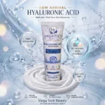 Acne Clear Face Wash Oil Control Face Wash for Clear & Glowing Skin Mega Tech Beauty Blue Features 2