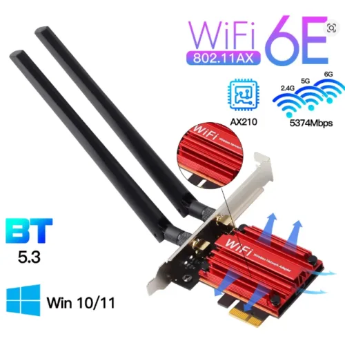 wifi 6e adapter ax210 pcie wifi card