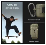 AirPods Pro case with keychain
