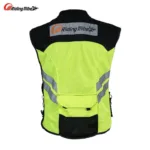 Bike Jackets in Pakistan – High-Visibility Reflective Safety Jacket only jacket backside