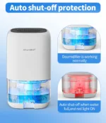 Dehumidifier Price in Pakistan – ALROCKET Mini Portable Dehumidifier for Home auto shutoff