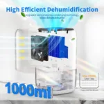 Dehumidifier Price in Pakistan – ALROCKET Mini Portable Dehumidifier for Home internal and external working