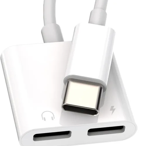 USB Type C Adapter – REMAX LC13 Dual Type-C Adapter for Charging & Audio