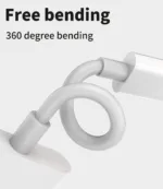 USB Type C Adapter – REMAX LC13 Dual Type-C Adapter for Charging & Audio strong wire