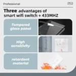 WiFi Smart Switches Price in Pakistan glass