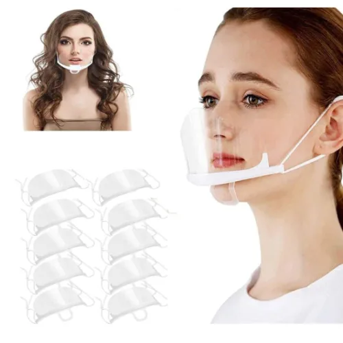 clear face shield