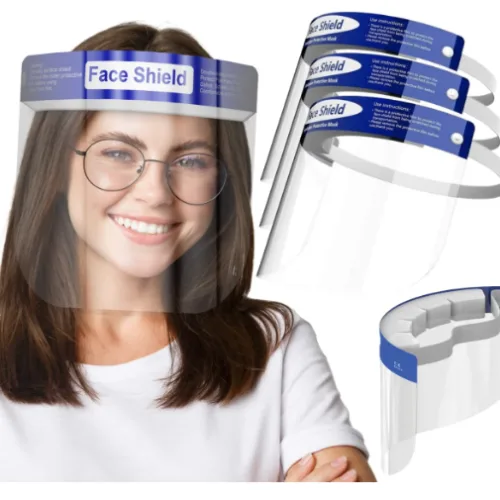 clear face shield