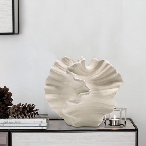 Ceramic Flower Shape Vase Set – Unique Decoration Piece for Home & Office