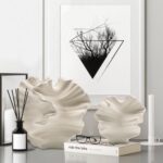 Ceramic Flower Shape Vase Set – Unique Decoration Piece for Home & Office decoration idea