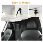 car window blackout curtain