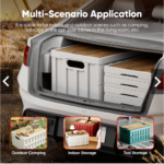 collapsible storage bin