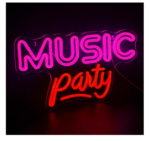 neon sign board